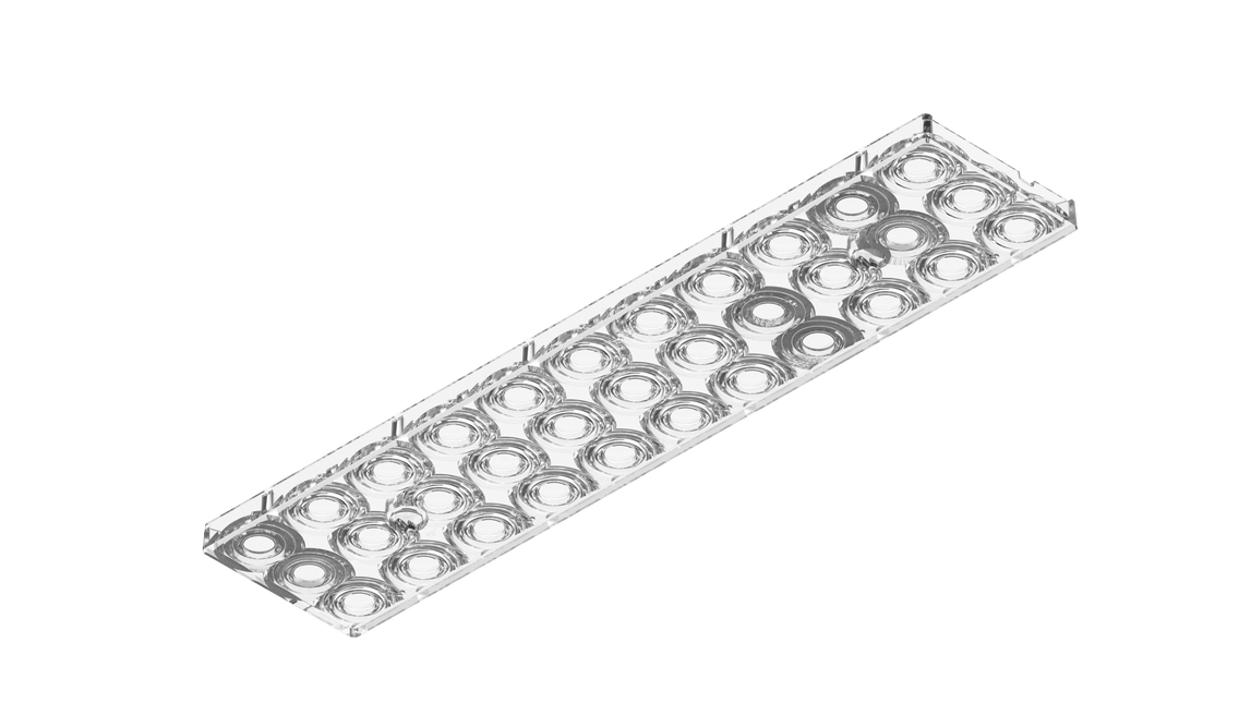 Lens 60D module 287mm PMMA