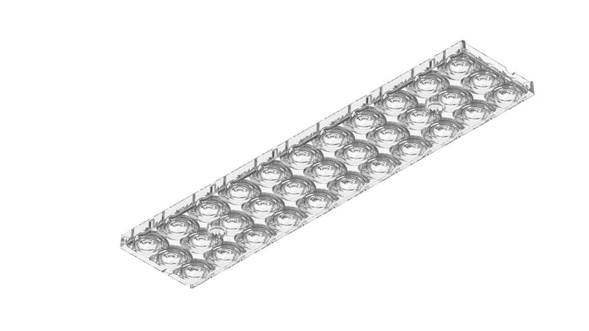 Lens 90D module 287mm PMMA