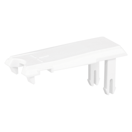 Adels vergrendeling tbv steker plat, wit