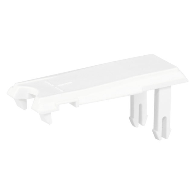 Adels vergrendeling tbv steker plat, wit