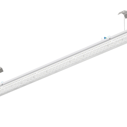 Calex Livorum NXS IP54 LED lijnverlichtingsarmatuur - 26-75W - 5000K - max 12500Lm - 60D gradenbundel - Wit - Inclusief Noodverlichting