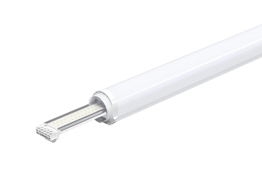Calex Fixum X16K 1200mm LED opbouwarmatuur  - IP65 - 22/28/34/40W - 4000/5000/6500K - 3500-6400 lumen - 5x2.5mm doorvoerbedrading