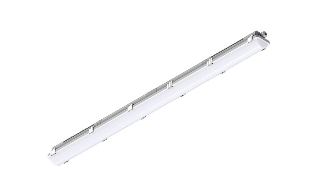 Calex Fixum X14K 1200mm LED opbouwarmatuur  - IP65 - 21/26/32/37W - 4000/5000/6500K - 3300-6000 lumen - 5x2.5mm doorvoerbedrading - Incl Sensor - Incl Noodverlichting