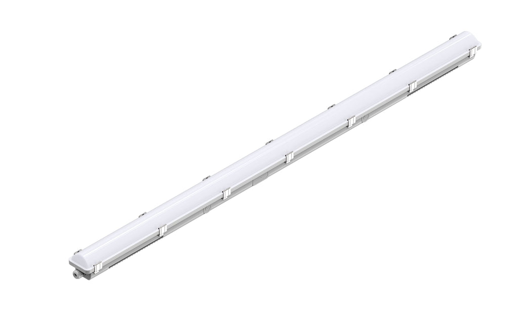 Calex Fixum X14K 1500mm LED opbouwarmatuur  - IP65 - 27/34/41/49W - 4000/5000/6500K - 4500-8000 lumen - 5x2.5mm doorvoerbedrading - Incl Sensor