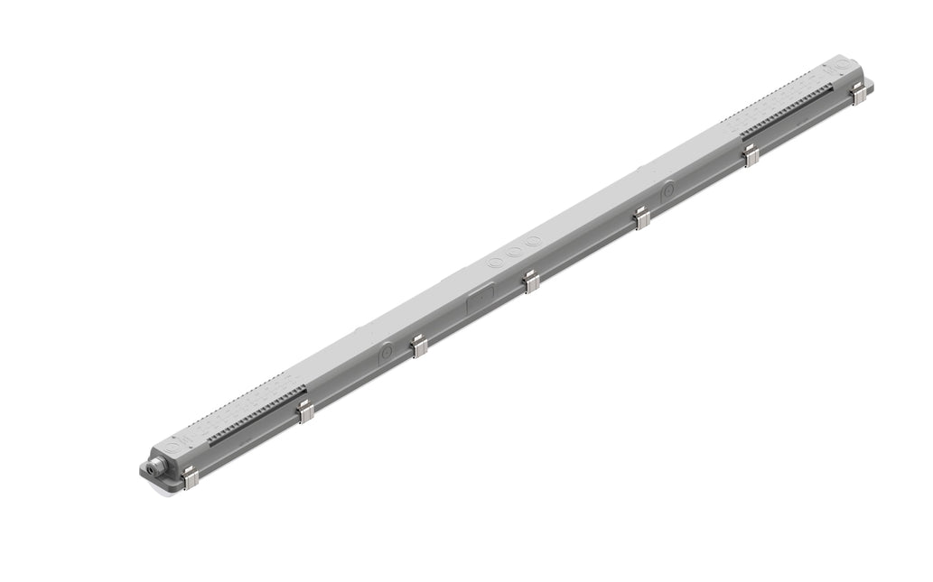 Calex Fixum X14K 1500mm LED opbouwarmatuur  - IP65 -27/34/41/49W - 4000/5000/6500K - 4500-8000 lumen - 5x2.5mm doorvoerbedrading - Incl Noodverlichting