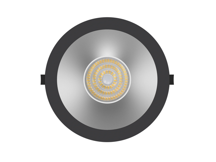 Calex Ignis INS228 LED Downlight - IP54 - 6/8/10/13/15W - 3000K/4000K - UGR<19 - 228mm - Zwart