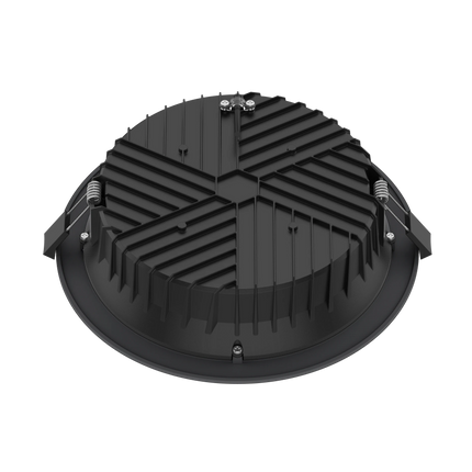 Calex Ignis INS228 LED Downlight - IP54 - 6/8/10/13/15W - 3000K/4000K - UGR<19 - 228mm - Zwart