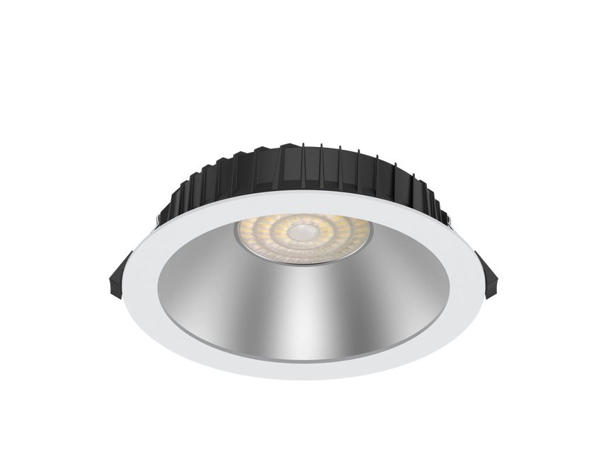 Calex Ignis INS170 LED Downlight - IP54 - 6/8/10/13/15W - 3000K/4000K - UGR<19 - 170mm - Wit