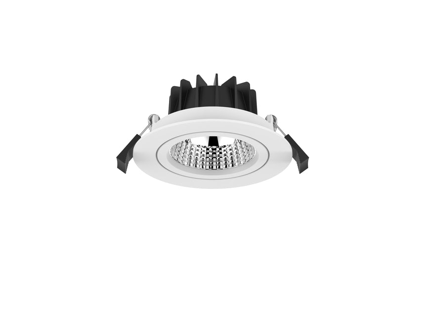 Calex Lumo LM160 LED Downlight - IP40 - 13/16/18/20/25W - 3000K/4000K/5000K - UGR<19 - 160mm - Wit