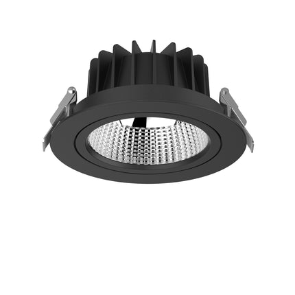 Calex Lumo LM160 LED Downlight - IP40 - 13/16/18/20/25W - 3000K/4000K/5000K - UGR<19 - 160mm - Zwart