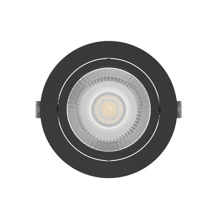 Calex Lumo LM160 LED Downlight - IP40 - 13/16/18/20/25W - 3000K/4000K/5000K - UGR<19 - 160mm - Zwart
