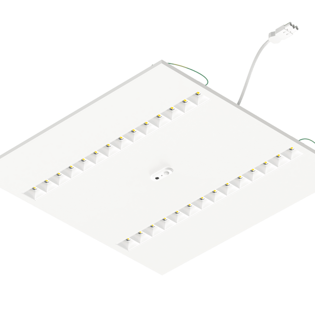 Calex Sensit LED Inlegarmatuur - 595x595mm - 18/20/22/24/26/28/30W  - 4000K - UGR<19 - 5100lm - Sensit Bluetooth - Wit