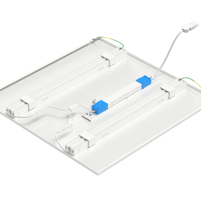 Calex Sensit LED Inlegarmatuur - 595x595mm - 18/20/22/24/26/28/30W  - 4000K - UGR<19 - 5100lm - Sensit Bluetooth - Wit