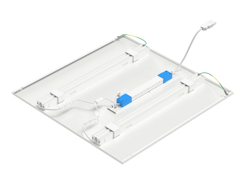 Calex Sensit LED Inlegarmatuur - 595x595mm - 18/20/22/24/26/28/30W  - 4000K - UGR<19 - 5100lm - Sensit Bluetooth - Wit