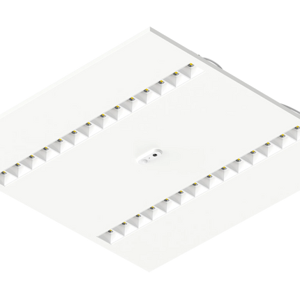 Calex Genius LED Inlegarmatuur - 595x595mm - 26/28/30/32/34/36/38/40W   - 3000K - UGR<19 - 6600lm - Sensit Bluetooth - Wit