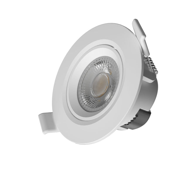 Calex Sol MLD75 LED Spot - IP20 - 6W - 3000K/4000K/5700K - 85mm - Wit - Triac Dim