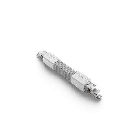 Calex Tensio 3 Fase DALI Rail Flexibele Connector - wit