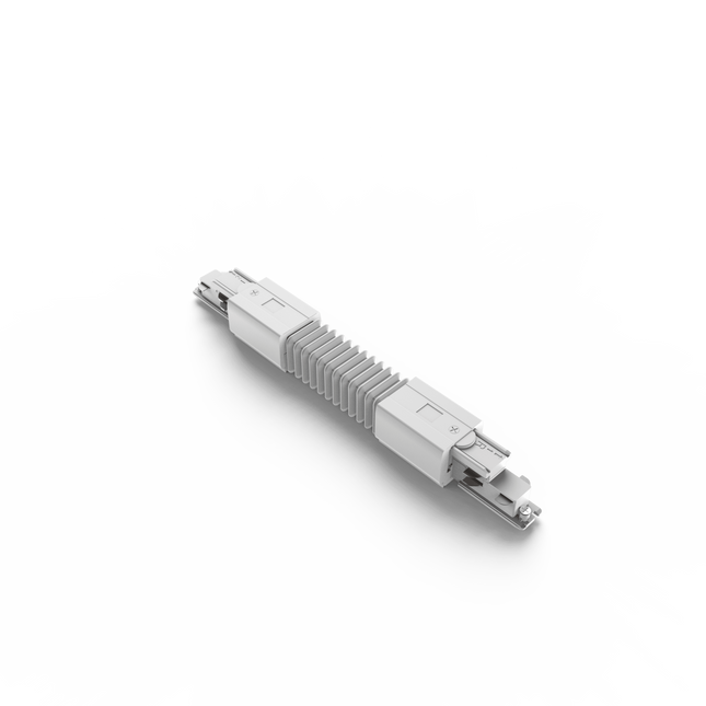 Calex Tensio 3 Fase DALI Rail Flexibele Connector - wit