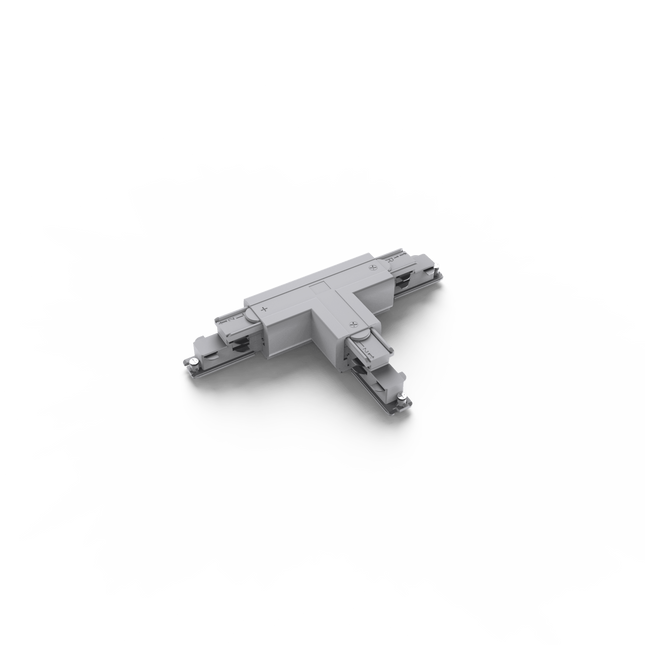 Calex Tensio 3 Fase DALI Rail T Connector Rechts 1 - grijs