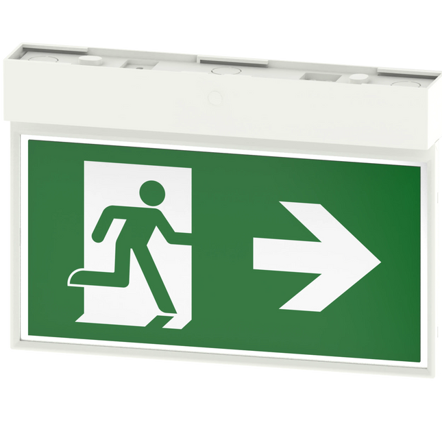 Calex Signa DF28 LED Vluchtwegaanduiding - IP20 - 1W - 6000K - 3u