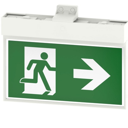 Calex Signa DF28 LED Vluchtwegaanduiding - IP20 - 1W - 6000K - 3u